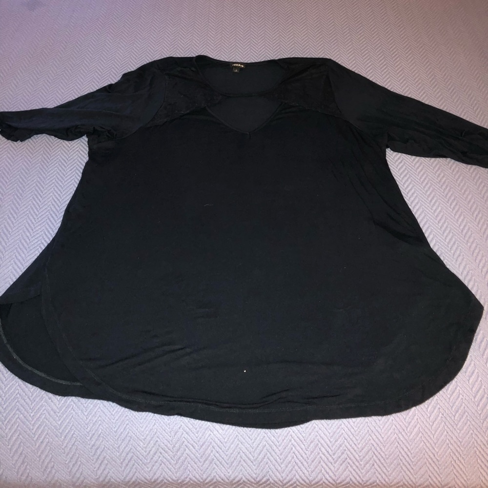 Peacock Green 3/4 Sleeve Top